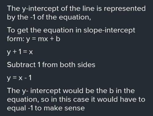 What is the equation of the Line Y=
X+