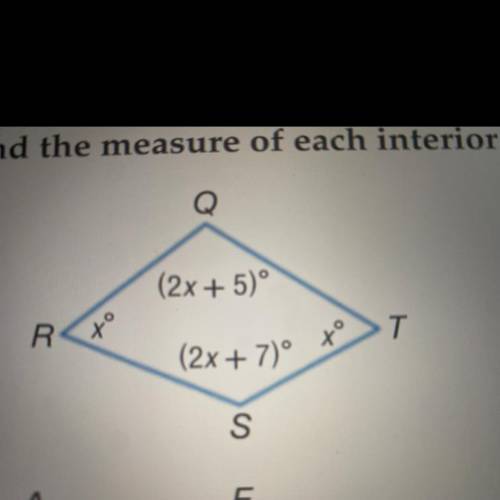 Find the measures Q, R, S, T