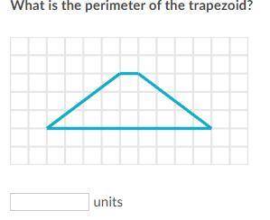 Perimeter of a trapezoid from a khan math question.