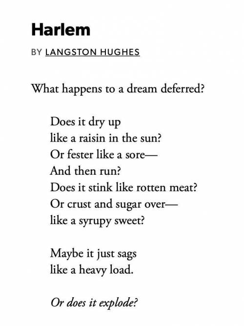 What does this poem talk about?