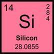 How many protons does silicon have?
28
2
14
28.08