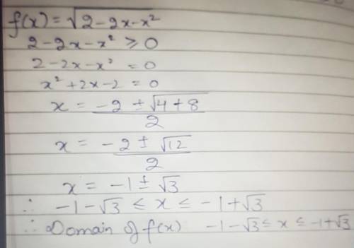 Find the domain:
(2x^2-2)/ x