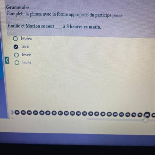 Bonjour! I’m just going over my answers can someone tell me if this is correct?