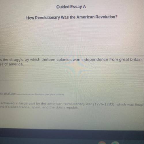 Somebody help me with this dbq