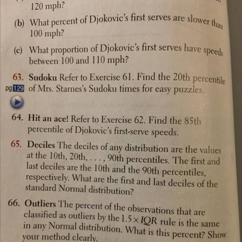 I NEED HELP WITH 65! ILL GIVE BRAINLIEST IF YOU GET IT RIGHT!!