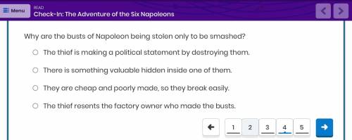Why are the busts of Napoleon being stolen only to be smashed?