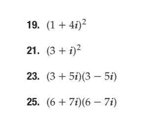 How would I simplify these expressions? (Pre-Calculus) I know that you are supposed to multiply all