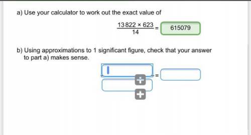 Use approximations to 1 significant figure , check that your answer to part A ) makes sense