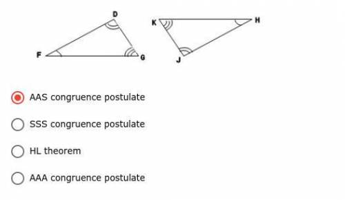 If given DG ≅ JK, which congruence postulate or theorem must you use before proving FG ≅ HK?