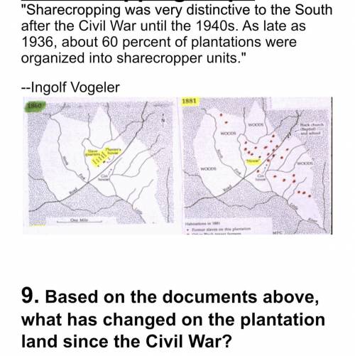 Document 6: Sharecropping maps

Sharecropping was very distinctive to the South after the Civil W