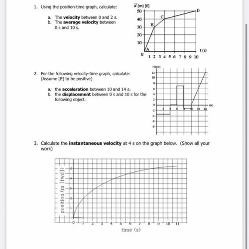 CAN SOMEONE HELP ME ON THIS *VIEW THE PICTURE*
need help with question #1,2,3