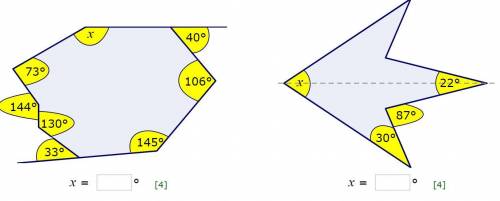 2 questions about angles in polygons