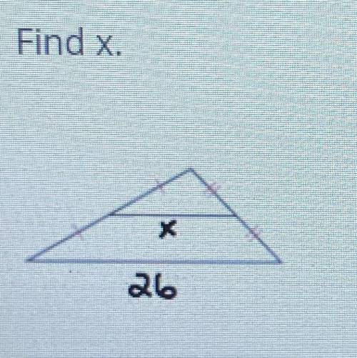 Find X.
Find X.
Please help