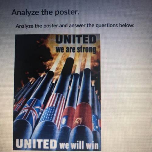 What was the overall message that this poster is trying to communicate? (EXPLAIN

your answer us