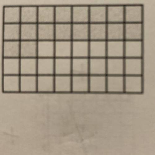 15. What percent of the figure below is shaded? 
A. 45%
B. 40%
C. 20%
D. 18%