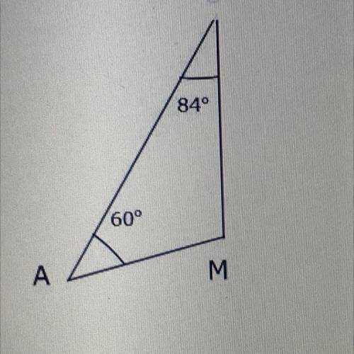 Find the measure of angle m