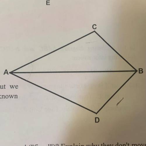 In the diagram shown the following is known:

Given: AB bisect ZCBD and BD = BC.
Prove: AADB = AAC