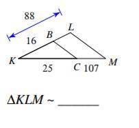 What kind of similarity do the triangles have? (ASA, AA, etc.) Explain or show your work.