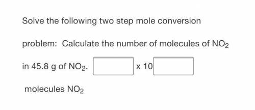 Two step mole conversions, giving brainliest
