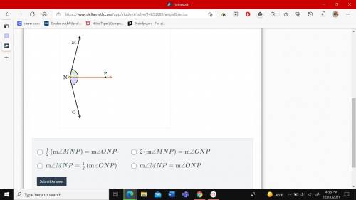 You are shown \angle MNO∠MNO below whose measure is 152 degrees.

Draw an angle bisector of \angle