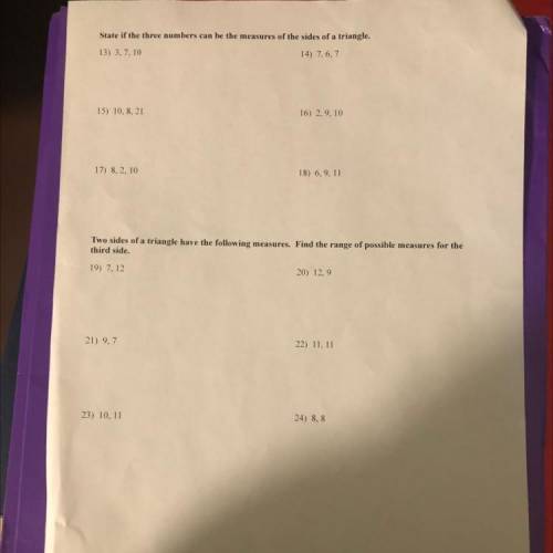 Can someone give me the answers for this please
