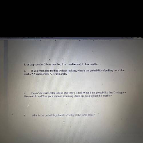 (I need these answered asap and with work and explanation included)