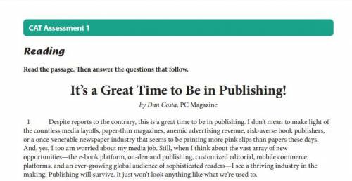 What is the most likely reason the author mentions problems in the publishing industry in paragraph