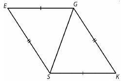 Which postulate or theorem can be used to prove the triangles congruent?

a) ASA 
b) SAS 
c) AAS