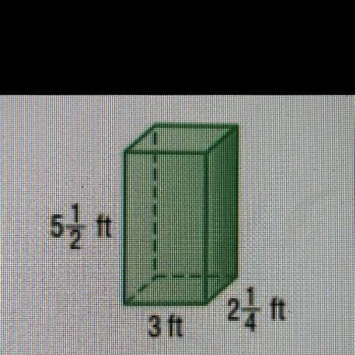 ￼HELP PLZ IM TIMED! 
Find the volume of the figure shown below.
