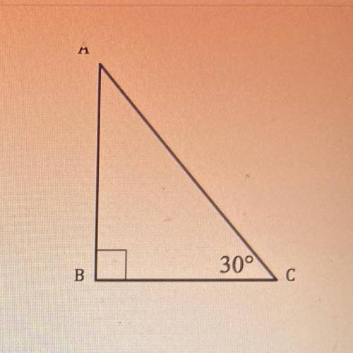 Geometry

1) Given side AB in AABC has length x, what is the length of side AC?
A) x
B) x2
9x13
D)