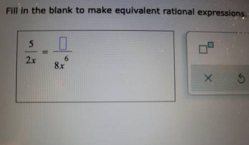 Need help with equivalent rational expressions ASAP