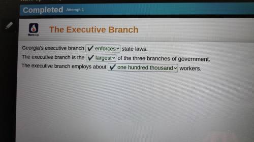 Georgias executive branch state laws