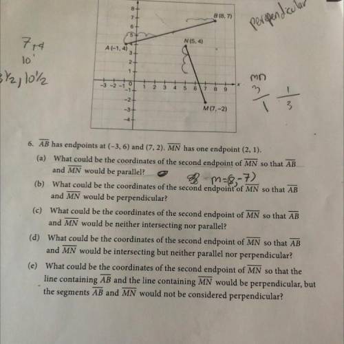 Need help with b-e it’s lesson 2,4 parallel and perpendicular line for pre AP geometry