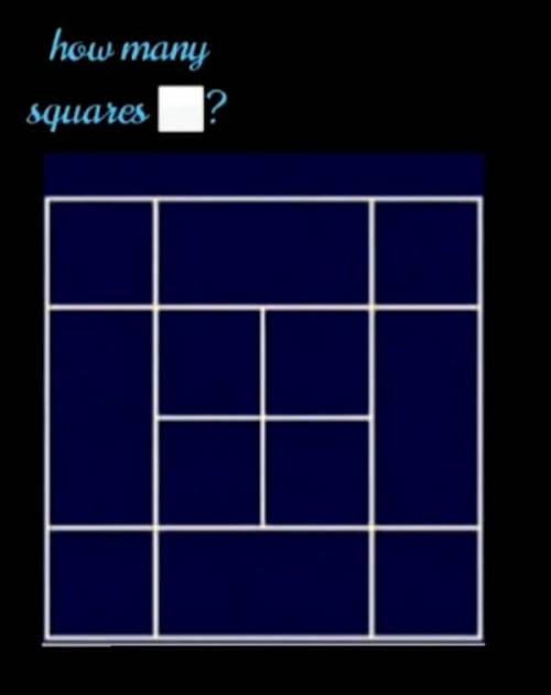 It's a trick question with the thing of Every Square is a rectangle, but not every rectangle is a s