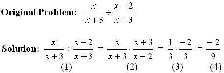 In each of the problems 16 – 20, the simplification of a rational multiplication or division proble