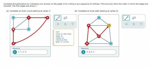 Complete the parts below by indicating your answer on the graph or by writing it as a sequence of v