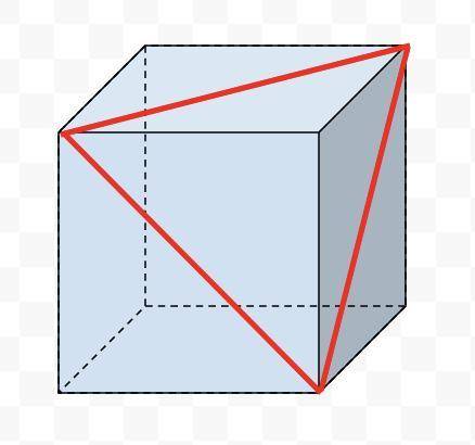 three distinct vertices of a cube are to be randomly chosen what is the probability that they will b