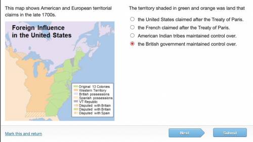 TIMED HELP QUICKLY, I WILL GIVE BRAINLIEST

This map shows American and European territorial claim