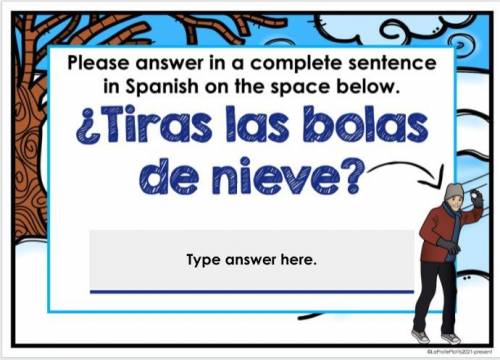 please help me with my Spanish it's due tomorrow, but I want to get it done today. I have three mor