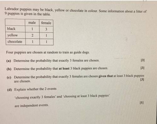 A level probability question. Can someone please help me with this? ty