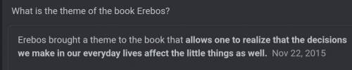 What themes were there in the book Erebos by Ursula Poznanski?