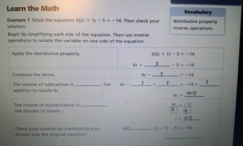 I need help, I don't understand, the question says Check your solution by substituting your answer
