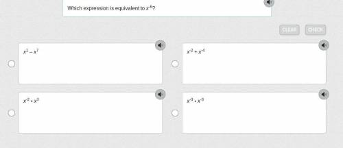Which expression is equivalent to x-6?