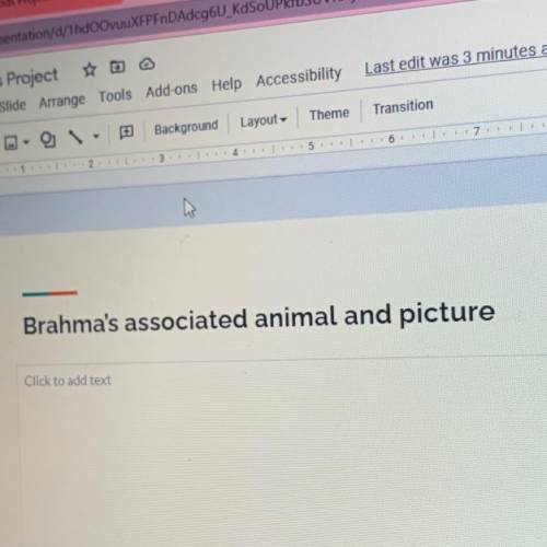 Please explain and talk about Brahma’s associated animal and picture