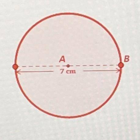 Geometry help please !

Given the circle centered at point A shown in the diagram has a diameter o