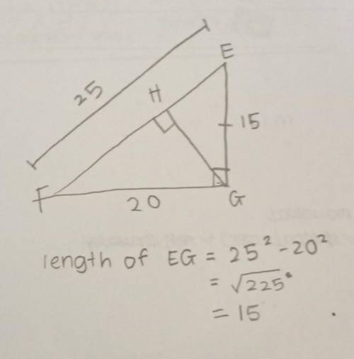 Finding lengths. Write similarity statements for three triangles in the diagram. then find the given