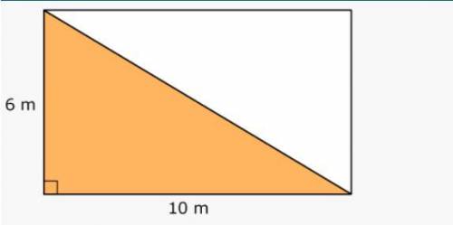 What is the area of the shaded triangle?steps please