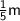 \sf \frac{1}{5}m