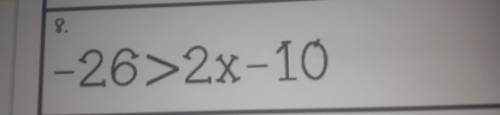 How do I solve this inequality?(I'll give brainliest if you answer with the steps and answer!)