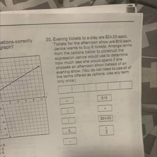 Help with question 20 please
